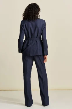 BLAZER Striped><noscript><img width=