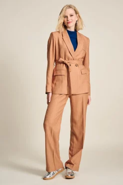 BLAZER Striped><noscript><img width=