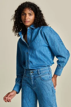 BLOUSE Denim>POM Amsterdam Discount