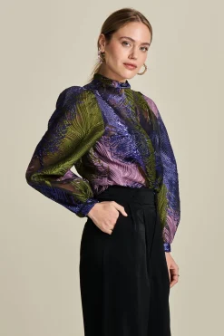 BLOUSE Festive Feathers>POM Amsterdam Online