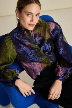BLOUSE Festive Feathers><noscript><img width=