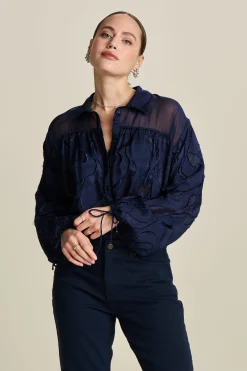 BLOUSE Jacquard>POM Amsterdam Hot