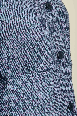 JACKET Tweed Blue><noscript><img width=