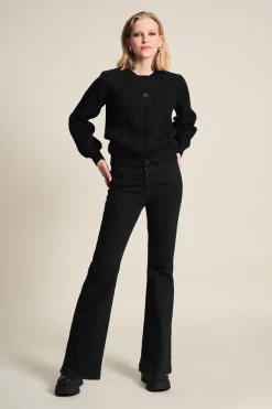 JEANS Esmee Flare Vintage Black>POM Amsterdam Clearance