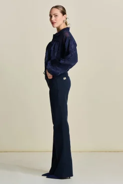 JEANS KATE Flare Washed Midnight Blue><noscript><img width=