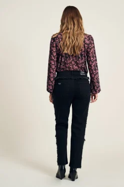 JEANS Tapered Washed Black><noscript><img width=