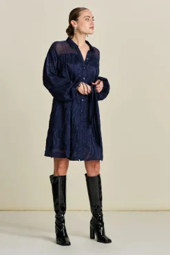 JURK Jacquard Midnight Blue>POM Amsterdam Outlet