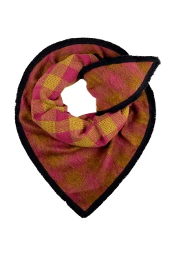 SJAAL Checks Pink Brown>POM Amsterdam Clearance