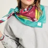 SJAAL Silk Floral Green>POM Amsterdam Online