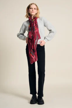 SJAAL Woody Burgundy Red><noscript><img width=